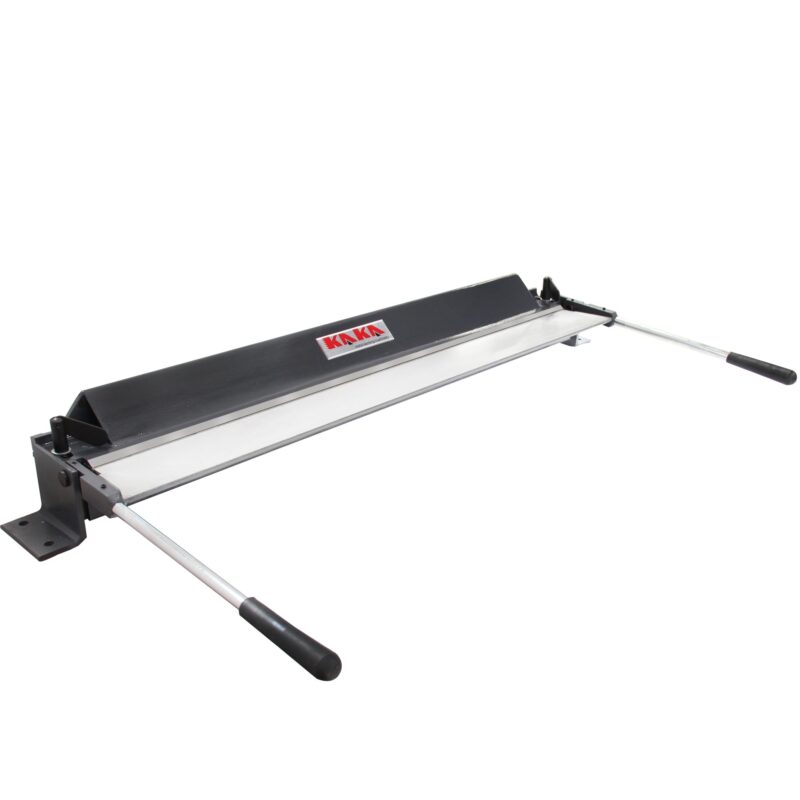 Kaka Industrial W-4018 Sheet Metal Bending Brake 40-Inch Length Portable Metal Bender 0-90 Degrees Adjustable Steel Bender, 20 Gauge Mild Steel and 16 Gauge Aluminum Metal Bending - Image 2