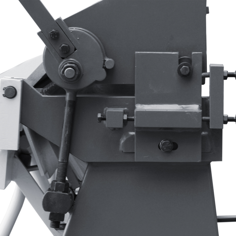 KAKA Industrial BP-1650, 50" x 16 Gauge Bench Model Box & Pan Brake, Max Thickness 16 Gauge Mild Steel Capacity,Max Box Depth 4-Inch,Beam Adjustment 5/8” Pan and Box Brake Machine - Image 6