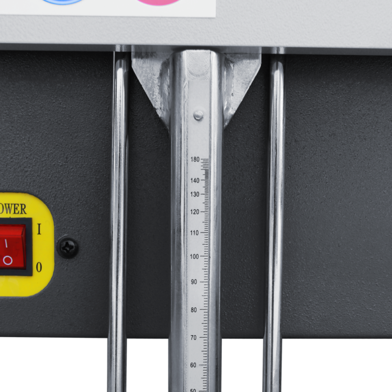 KAKA Industrial EB-6116 Manual Magnetic Sheet Metal Brake, 60-Inch Magnetic clamping Pan and Box Bending Brake, 1-Phase 220V,16-Gauge Mild Steel Capacity, 220V-60HZ-1PH - Image 5