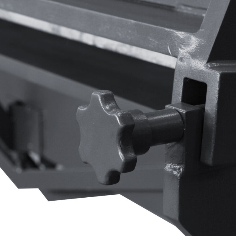 KAKA Industrial W-10012A Heavy-Duty Pan and Box Brake, 12-Gauge Mild Steel, High Versatility and Durability Sheet Metal Box Pan Brake - Image 6