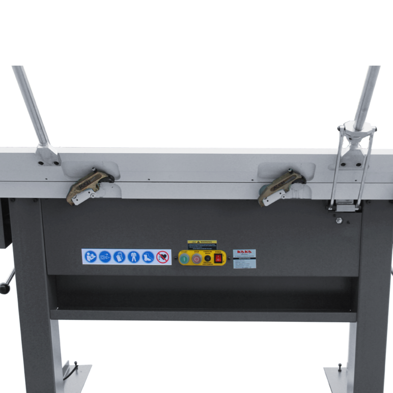 KAKA Industrial EB-6116 Manual Magnetic Sheet Metal Brake, 60-Inch Magnetic clamping Pan and Box Bending Brake, 1-Phase 220V,16-Gauge Mild Steel Capacity, 220V-60HZ-1PH - Image 6