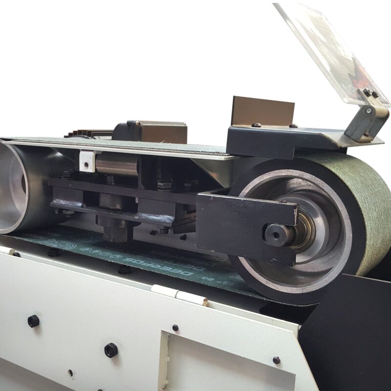 Kaka Industrial BG-4 Belt Grinder, 4 x 48 in Belt Sande, Wheel Metal Belt Grinder/Sander, Sander with Cast Iron Base, High Speed Belt Grinder 110V-60HZ-1PH - Image 7