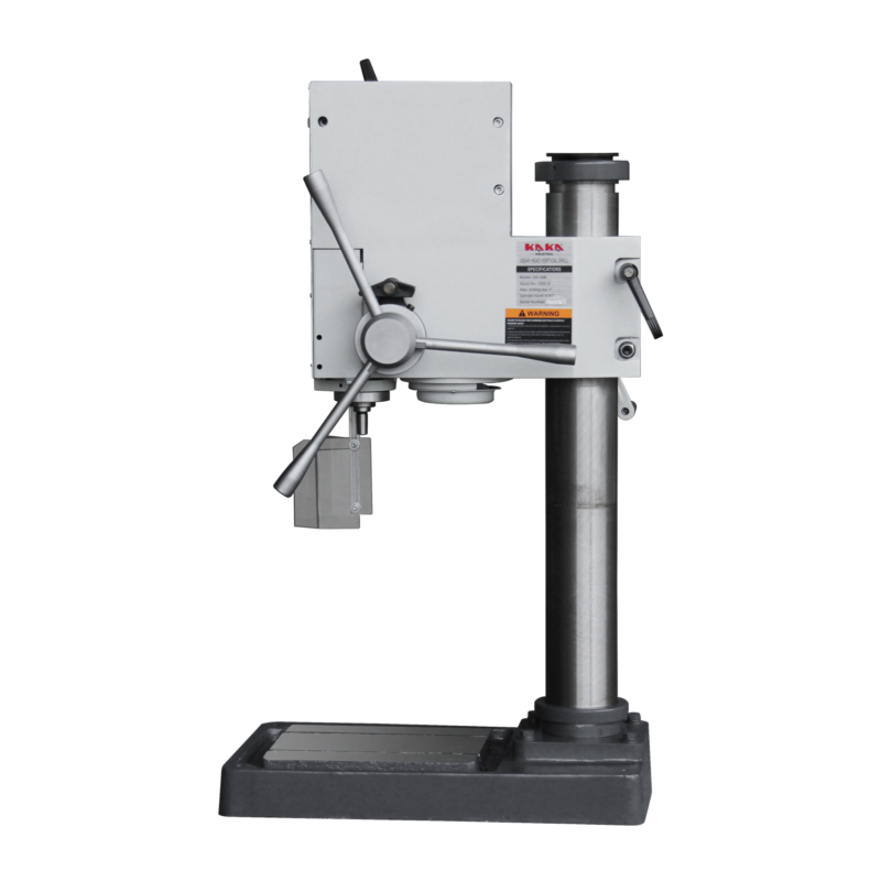 KAKA Industrial GD-25B Gear Head Vertical Drill Press, 8 Steps Speed Adjustable Head Hight Depth DRO Industrial Grade Drilling Tapping Machine with 220V 3 Phase Motor - Image 6