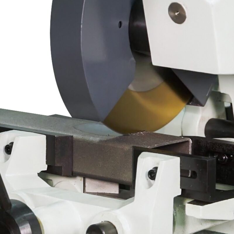 KAKA Industrial CS-12 12" Heavy Duty Manual Cold Saw 22-44 rpm blade speed, 12" Blade Diameter,Double Speed Cold Saw, Double clamp structure Head Floor Type Cutting Chop Saw 3-Phase 220V, 3/1.5hp Motor - Image 9