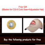 Free gift( Blades for CS-9 Cold Saw+Adjustable Hat)