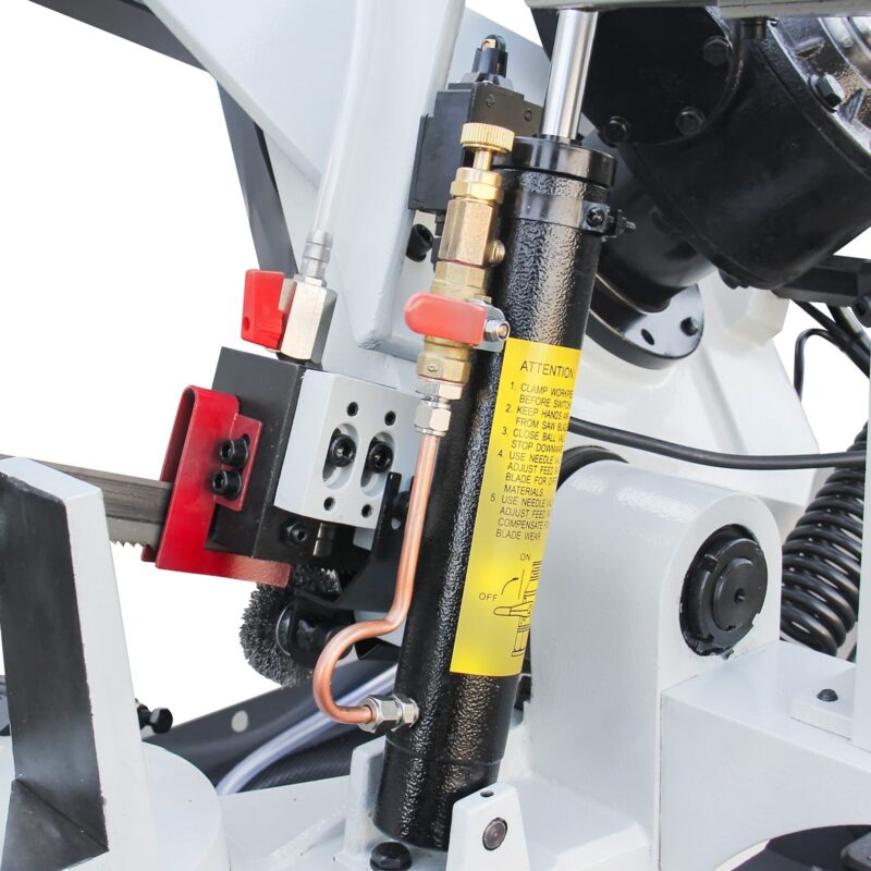 KAKA Industrial Metal Cutting Band Saw with Hydraulic Cylinder, Professional Grade (BS-108G Hydraulic Cylinder) - Image 6