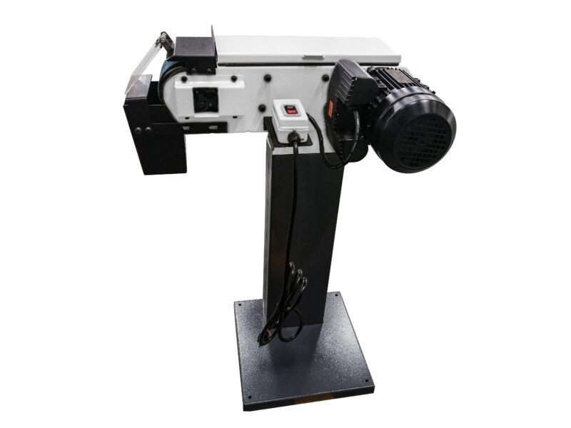 Kaka Industrial BG-4 Belt Grinder, 4 x 48 in Belt Sande, Wheel Metal Belt Grinder/Sander, Sander with Cast Iron Base, High Speed Belt Grinder 110V-60HZ-1PH - Image 3