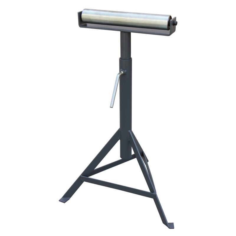 KAKA RB-1000 Super Duty Adjustable 23-Inch to 38-1/2-Inch Tall Pedestal Roller Stand with 11-3/8-Inch Ball Bearing Roller, 330 Lbs. Material support - Image 3