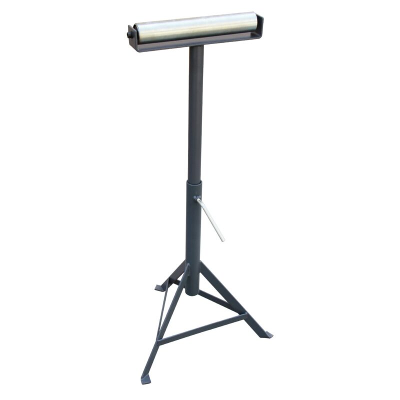 KAKA RB-1000 Super Duty Adjustable 23-Inch to 38-1/2-Inch Tall Pedestal Roller Stand with 11-3/8-Inch Ball Bearing Roller, 330 Lbs. Material support - Image 4