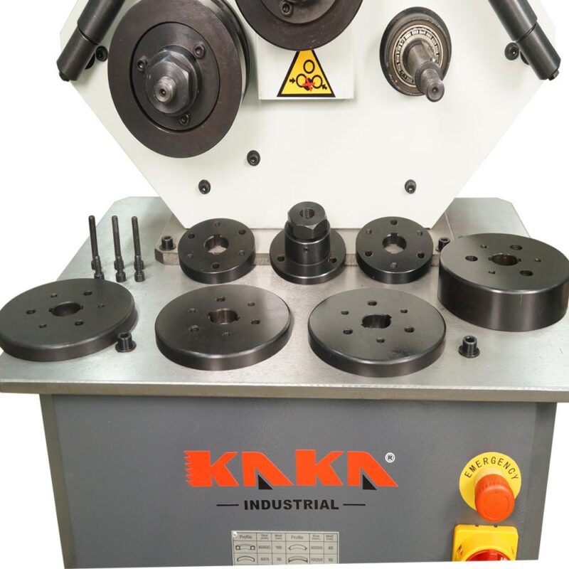 Kaka Industrial RBM-30HV Electric round bending machine, section rolling machine 220V Single phase - Image 3