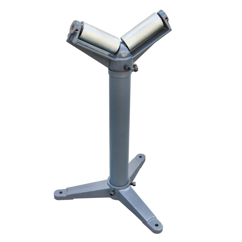 Kaka RV-1100 Stands and Supports, Pipe Stand V Head Roller Super Duty Adjustable 24-3/8 Inch to 43-1/4 Inch Tall - Image 2