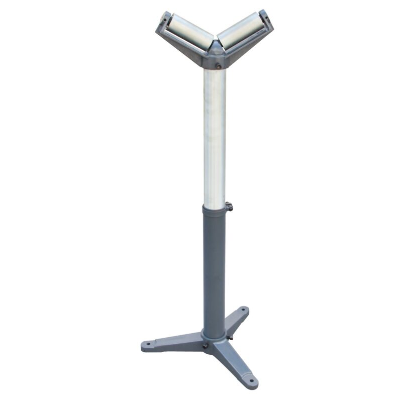 Kaka RV-1100 Stands and Supports, Pipe Stand V Head Roller Super Duty Adjustable 24-3/8 Inch to 43-1/4 Inch Tall - Image 4