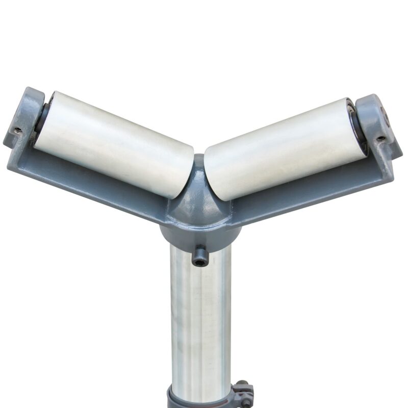 Kaka RV-1100 Stands and Supports, Pipe Stand V Head Roller Super Duty Adjustable 24-3/8 Inch to 43-1/4 Inch Tall - Image 5