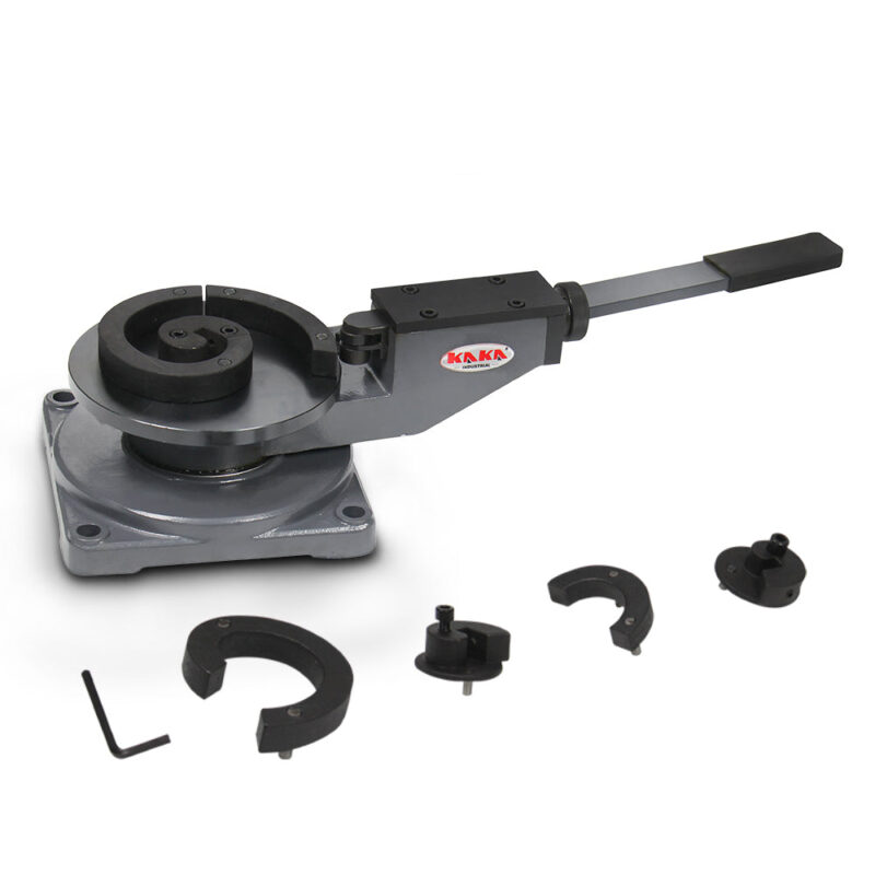 KAKA Industrial SBG-30 Universal Bender, High Precision Metal Bender for Steel, Brass, Copper and aluminum, Cast-Iron Steel Frame Scroll Bender with 3 Metal Scroll Bender