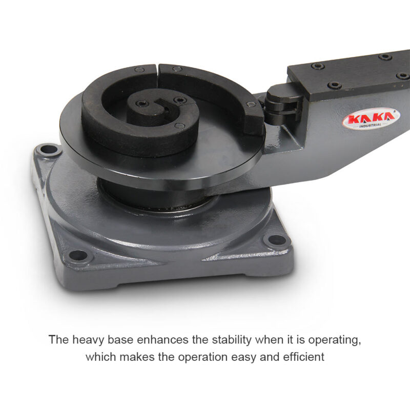KAKA Industrial SBG-30 Universal Bender, High Precision Metal Bender for Steel, Brass, Copper and aluminum, Cast-Iron Steel Frame Scroll Bender with 3 Metal Scroll Bender - Image 3