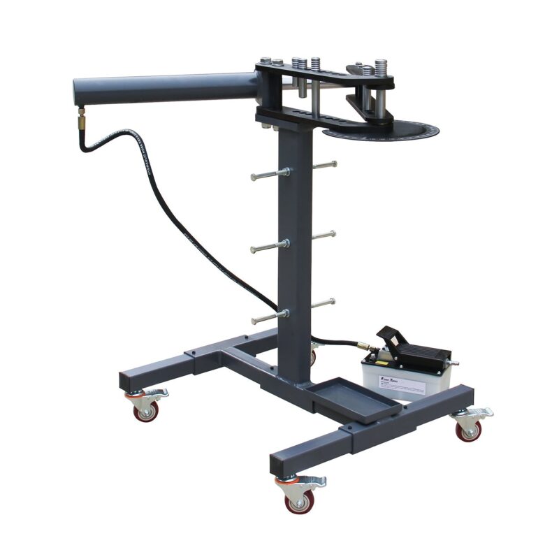 Kaka Industrial TB-3B Air Hydraulic Power 10 Ton Tube Bender for Roll Cage & Exhaust Pipe Bender,12 Inch stroke cylinder General Tube Bender - Image 3