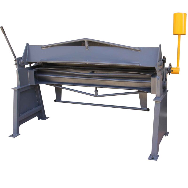 KAKA Industrial W-6018H 60-Inch Heavy-Duty Pan and Box Brake, 18-Gauge Mild Steel, High Versatility and Durability Sheet Metal Box Pan Brake - Image 6