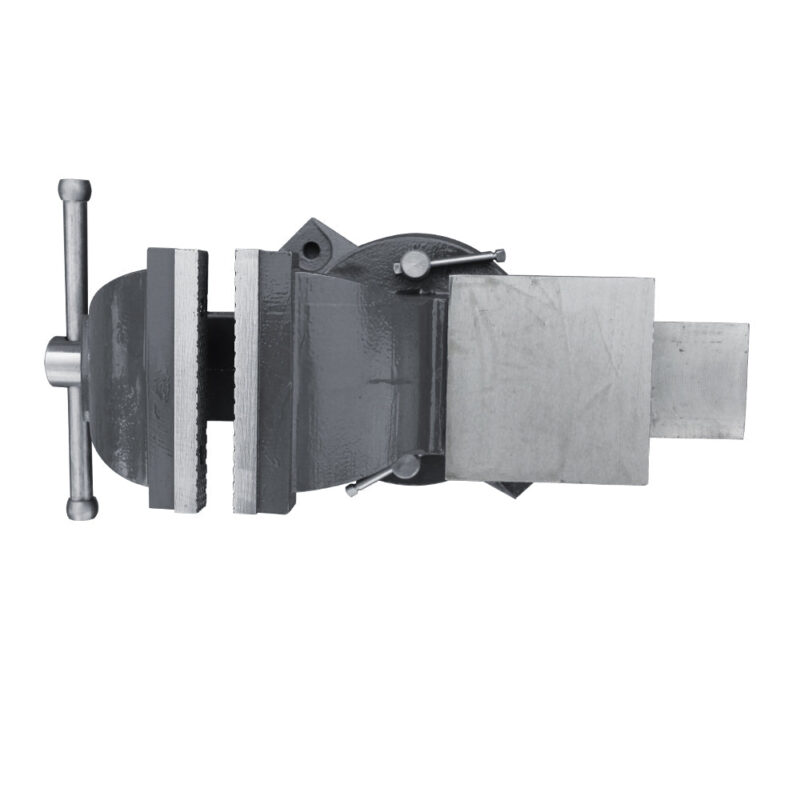 KAKA Industrial HIS-200, 8" industrial grade bench vise Table Top Clamp Press Locking Swivel Base Heavy-Duty for Crafting Sculpting Modeling Soldering Woodworking - Image 3