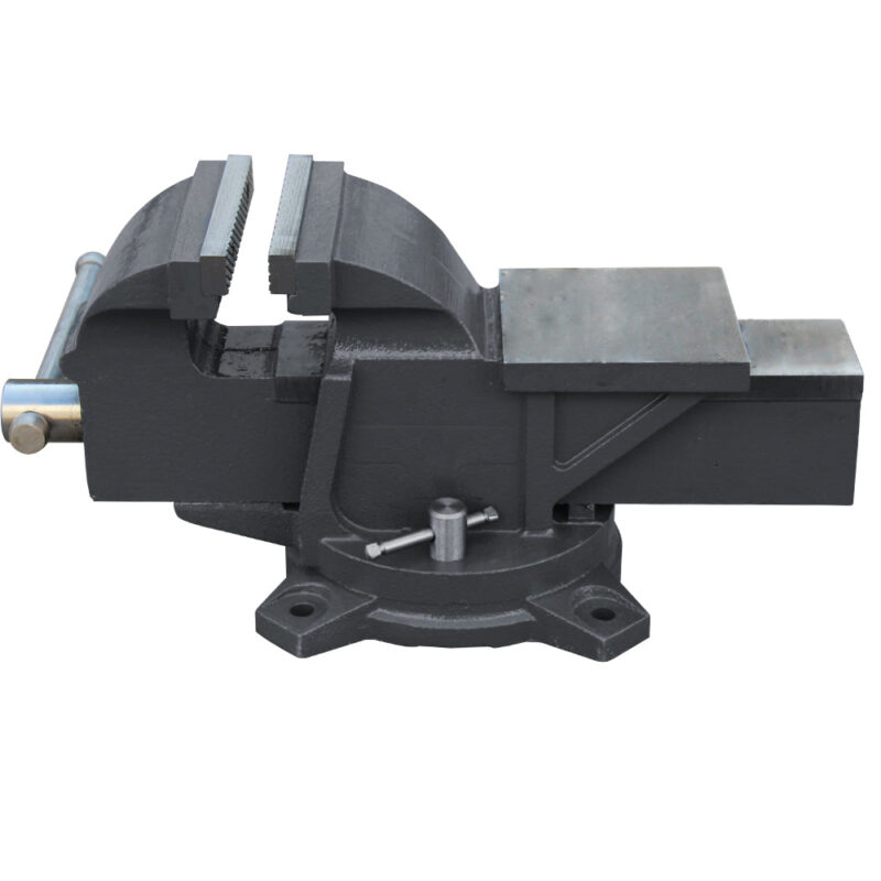 KAKA Industrial HIS-200, 8" industrial grade bench vise Table Top Clamp Press Locking Swivel Base Heavy-Duty for Crafting Sculpting Modeling Soldering Woodworking - Image 2