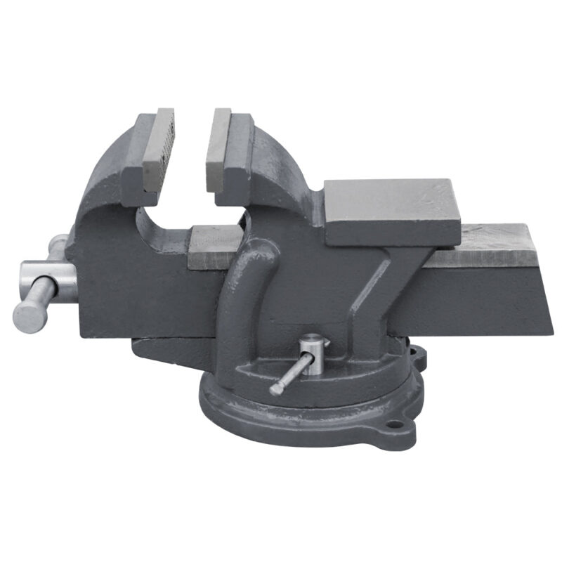 KAKA Industrial HPS-100 4” Ductile Iron Heavy Duty Bench Vise - Image 3
