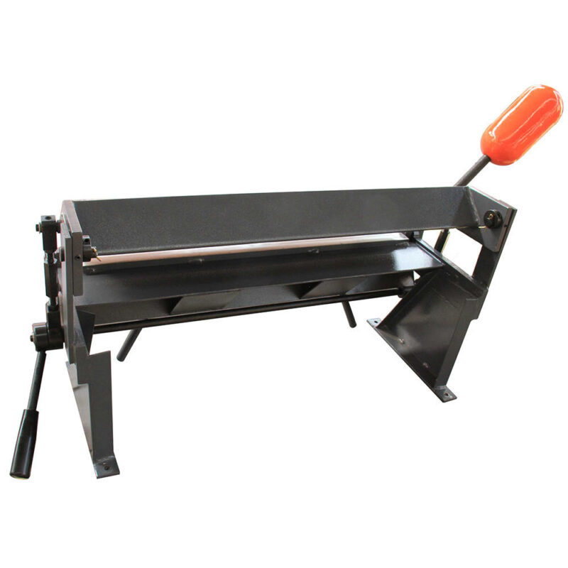 KAKA Industrial W-2416Z, 24"Sheet Metal Pan and Box Brake, Max Thickness 16 Gauge Mild Steel Capacity, Angle 1-135 Degree, The finger size is 1", 2", 3", 8" & 10" Pan and Box Brake Machine - Image 6