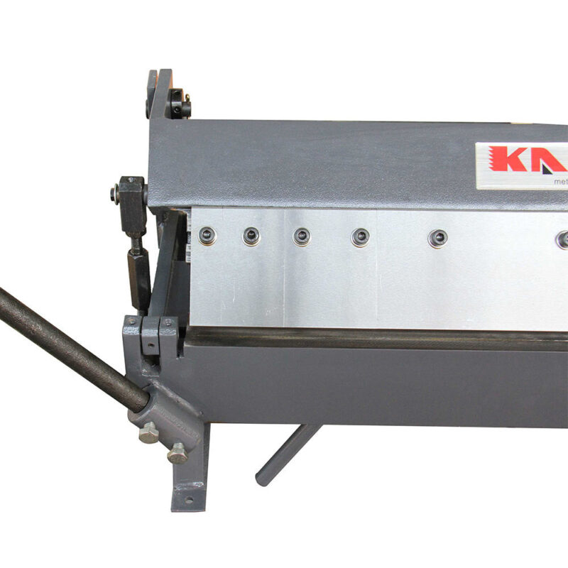KAKA Industrial W-2416Z, 24"Sheet Metal Pan and Box Brake, Max Thickness 16 Gauge Mild Steel Capacity, Angle 1-135 Degree, The finger size is 1", 2", 3", 8" & 10" Pan and Box Brake Machine - Image 9